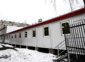 Das Flüchtlingszentrum von Kharkiv