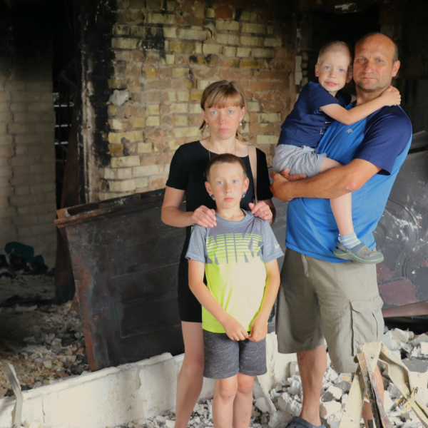 Ein Hoffnungsschimmer in den Märtyrerstädten der Ukraine